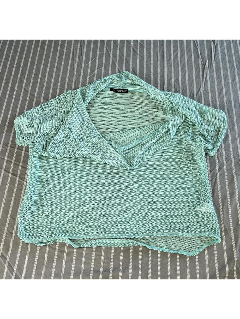 Maurices short sleeve cover-up Women's plus size 1
